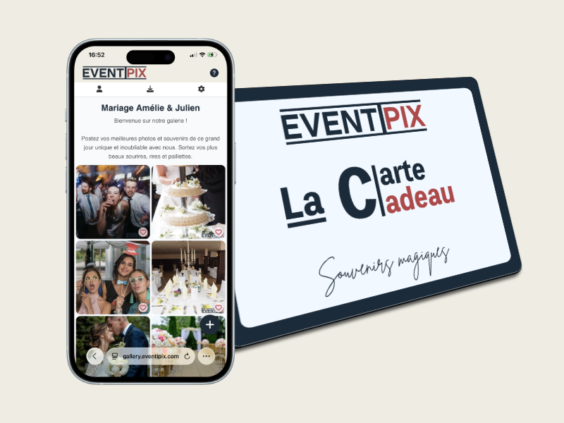 Carte cadeau Eventipix
